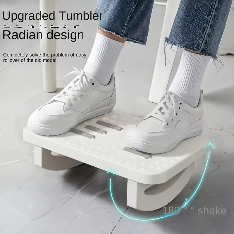 A Footrest for The Office That Prevents Crossing Legs, Equipped with a Massage Feature, Perfect for Relieving Foot Fatigue During Long Hours of Work