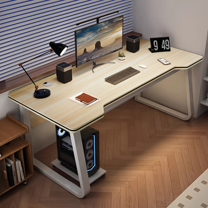 Computer Desk, Large Executive Office Desk, Wide Simple Study Writing Desk, Workstation Business Furniture For Home Office