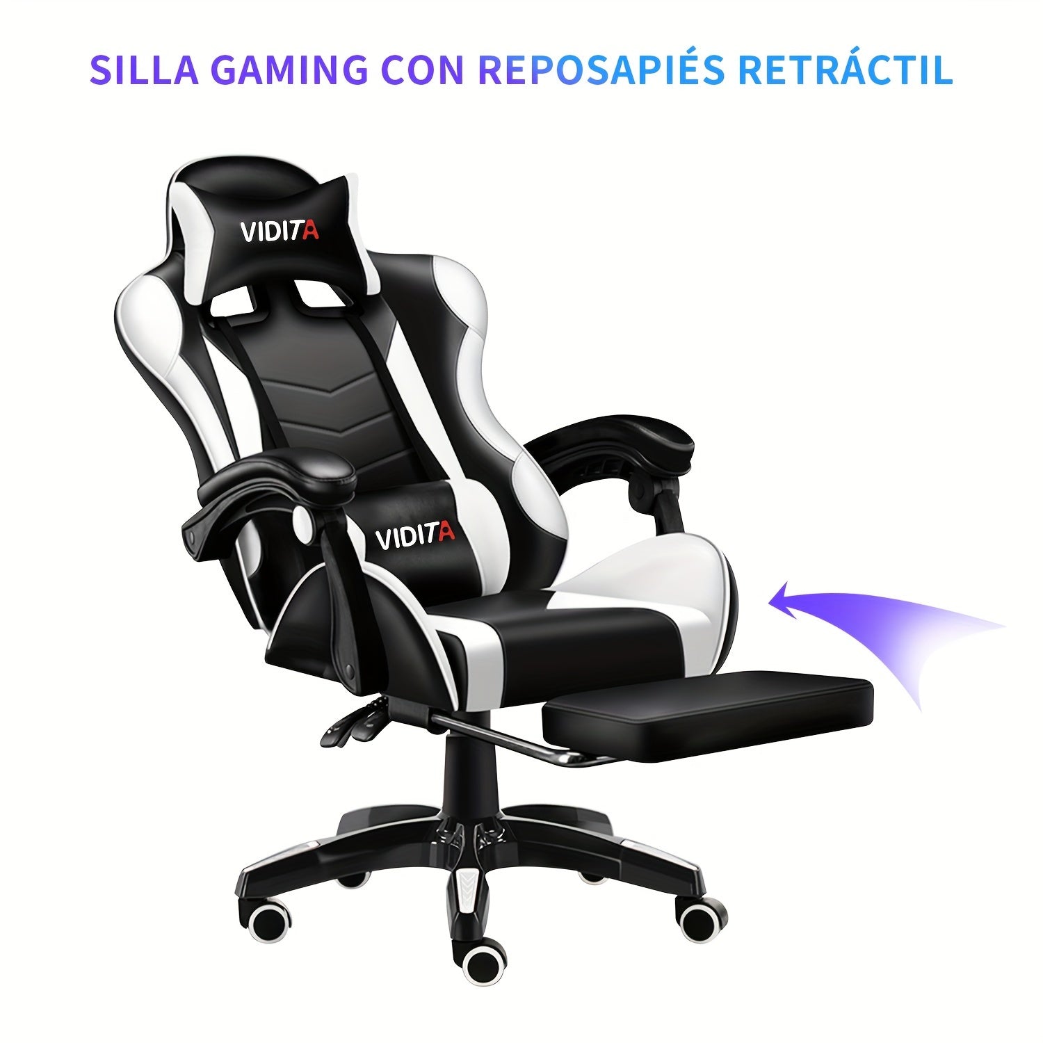 Ergonomic Gaming Chair Ergonomic Gaming Chair for Adults & Teens | High Back Racing Style PC Office Chair with Lumbar Support, Swivel Mesh Computer Desk Chair for Home