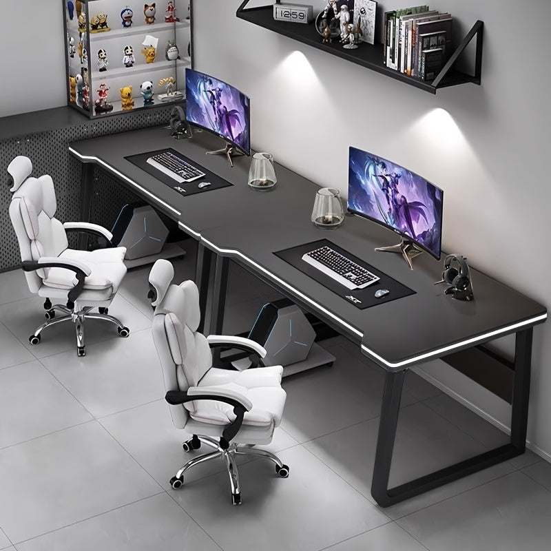 Computer Desk, Large Executive Office Desk, Wide Simple Study Writing Desk, Workstation Business Furniture For Home Office