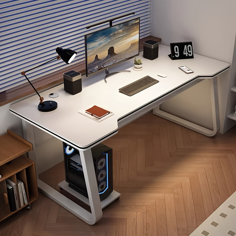 Computer Desk, Large Executive Office Desk, Wide Simple Study Writing Desk, Workstation Business Furniture For Home Office