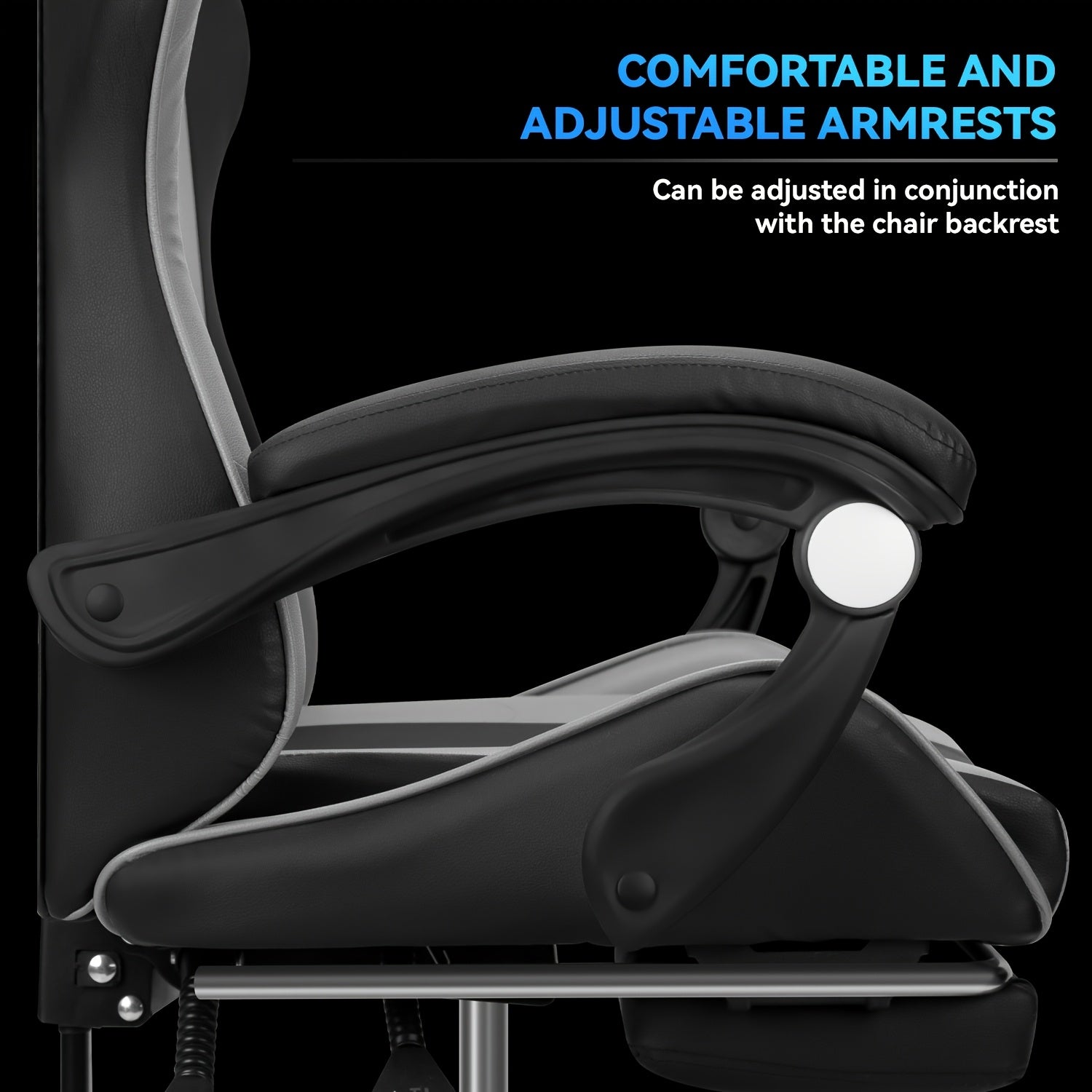 Ergonomic Gaming Chair Ergonomic Gaming Chair for Adults & Teens | High Back Racing Style PC Office Chair with Lumbar Support, Swivel Mesh Computer Desk Chair for Home